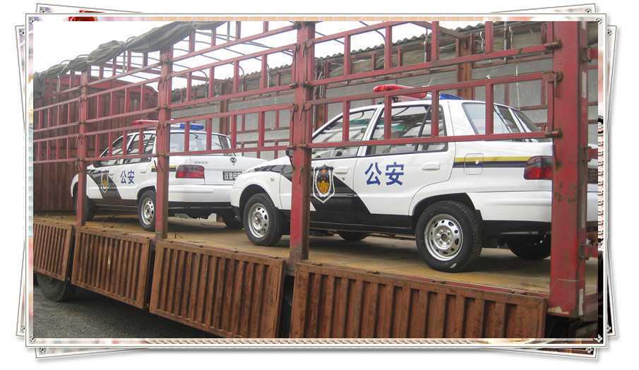 新宇宙電動車發往保定順平公安局電動警車