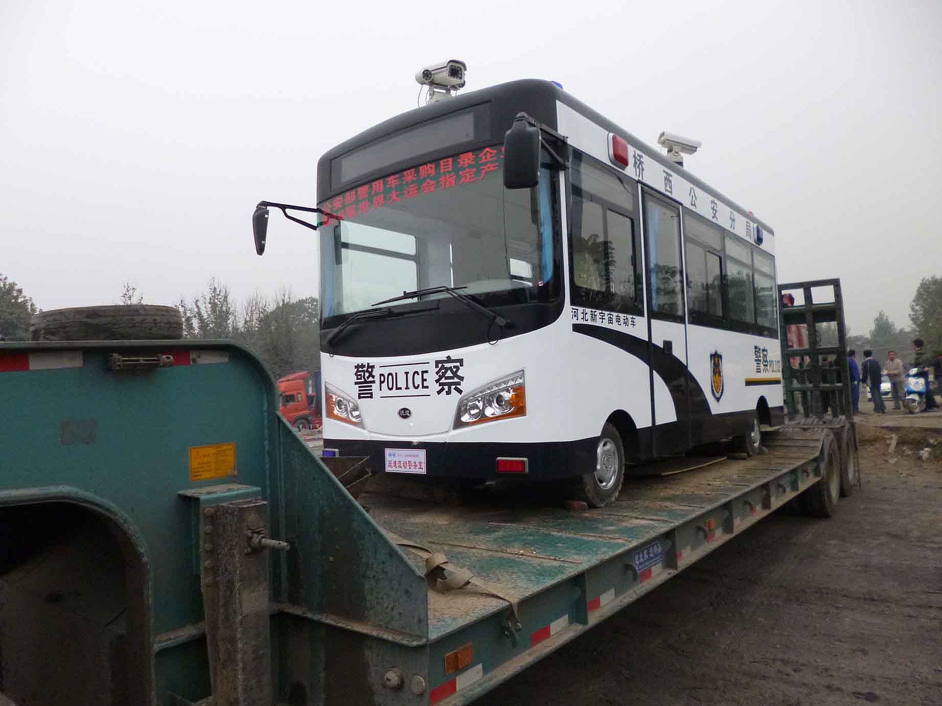 躍迪移動警務室,電動警務室，電動巡邏車