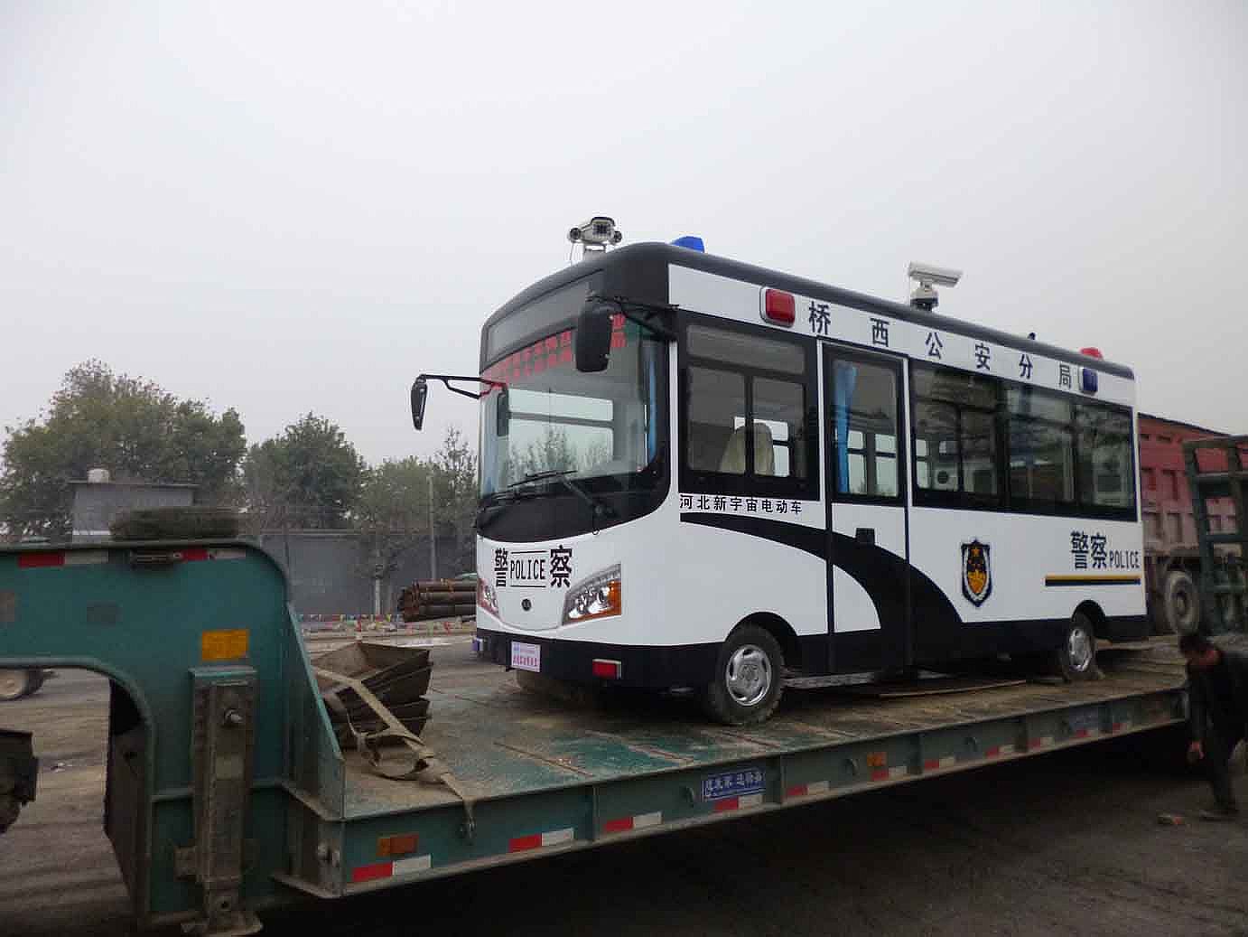 躍迪移動警務室,電動警務室，電動巡邏車