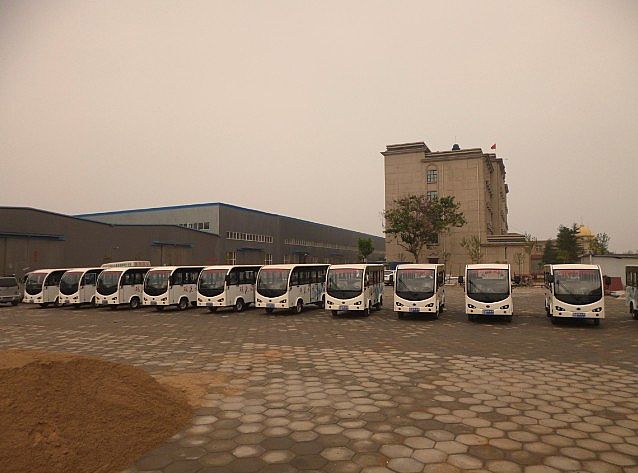 永年11輛電動小公交發車儀式