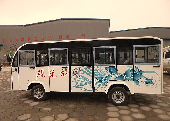 永年11輛電動小公交發車儀式