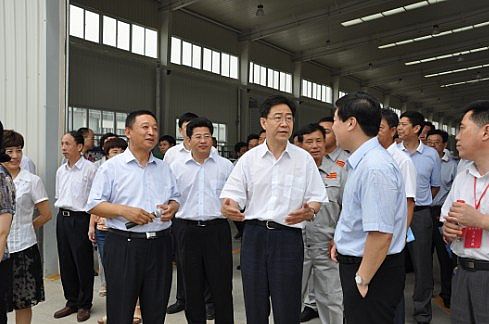 石家莊市常務副市長劉曉軍視察我公司企業