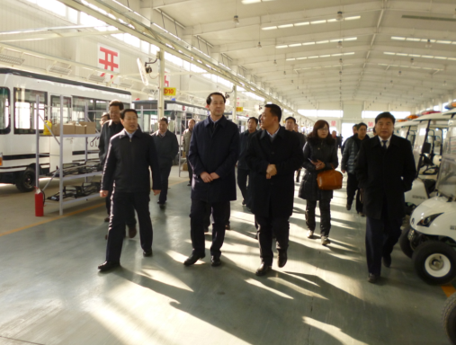 1月22日，石家莊市委副書記、市長王亮到我公司調(diào)研調(diào)研