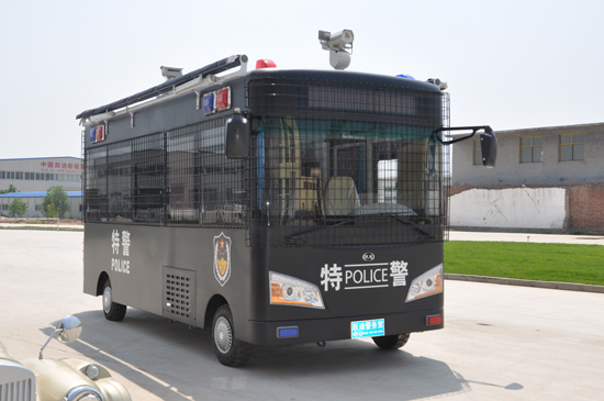 天津漢沽安保“1+1”，定制移動警務室