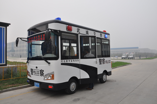 山東武城筑“平安暢行路”購置躍迪交警移動警務室