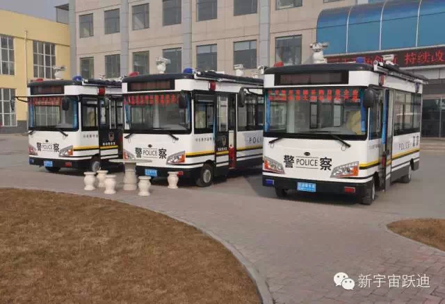 躍迪移動警務室發車南通,方便群眾求助,提升群眾安全感