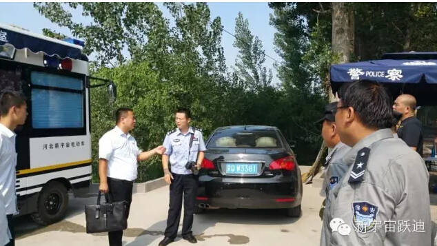 北京市56輛躍迪移動警務室全天候執勤，為大閱兵保駕護航（三）