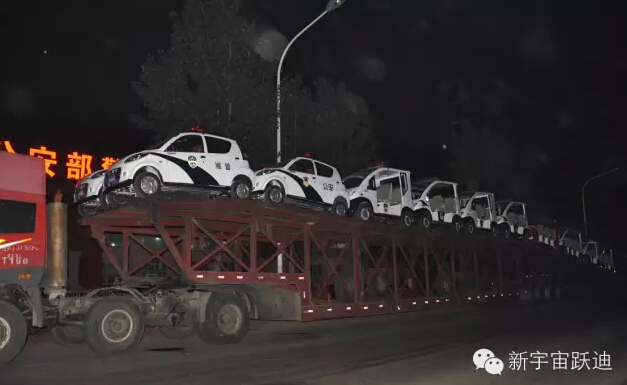 云南保山躍迪電動(dòng)巡邏車批量發(fā)車-助力美麗云南和諧發(fā)展