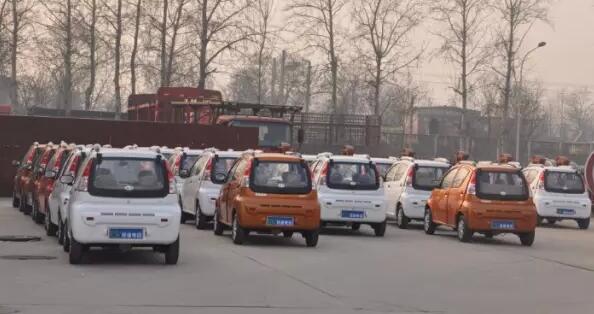 躍迪電動汽車批量發車山東—品質值得信賴