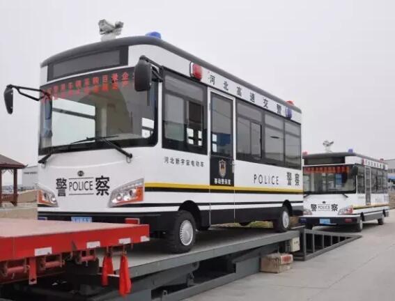 躍迪移動警務室批量發車河北高速公路各路段——為人民的安全保駕護航