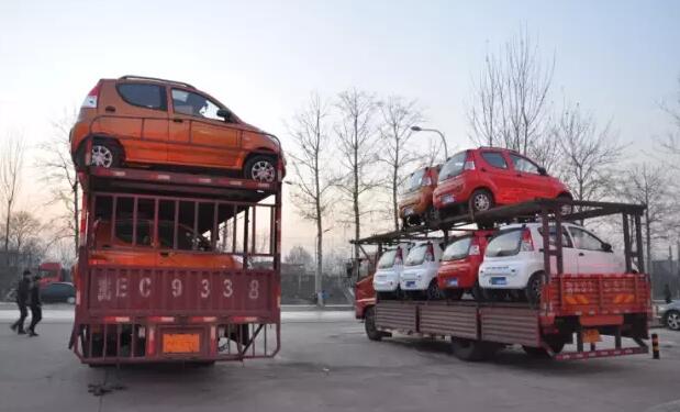 躍迪電動汽車批量發車廣西—躍迪，您身邊的電動汽車生產專家