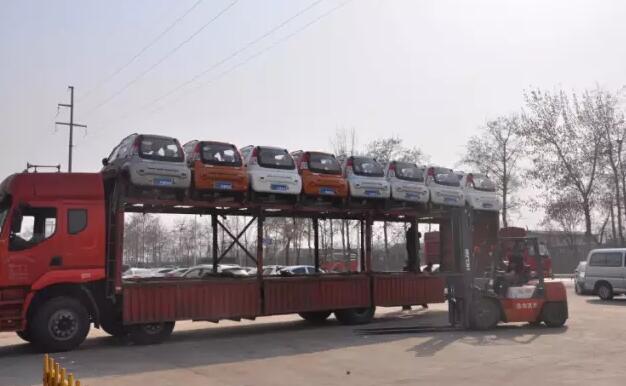 躍迪電動汽車批量發車廣西—躍迪，您身邊的電動汽車生產專家