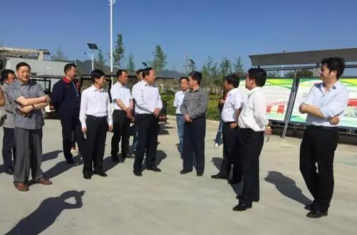 商洛市副市長王華一行到躍迪集團旗下陜西躍迪新能源汽車有限公司調研