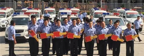 躍迪電動巡邏車發放儀式