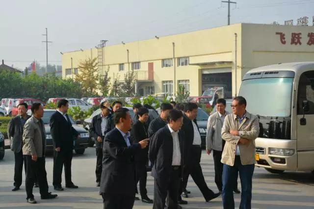 石家莊市市長邢國輝一行到躍迪集團視察調研