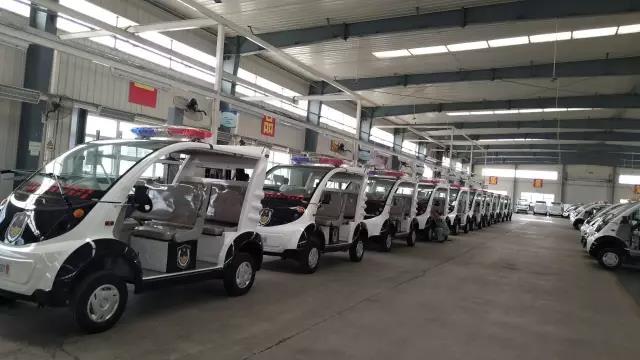 第三批躍迪警用電動巡邏車順利發往廈門