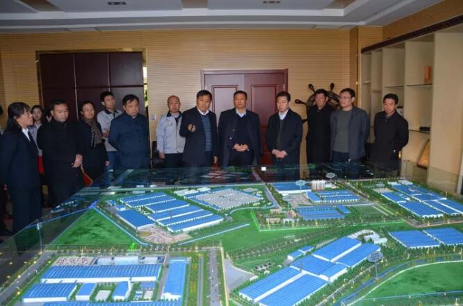 石家莊市委常委、統戰部長王韶華一行蒞臨躍迪集團參觀指導