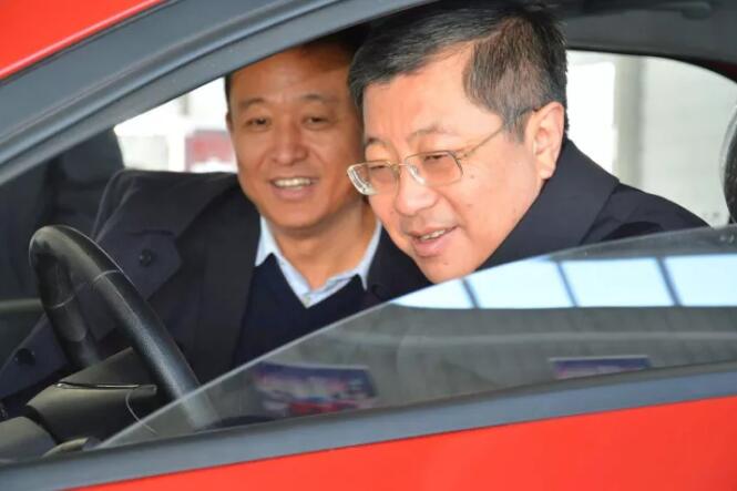 河北省工商聯主席劉勁松一行蒞臨躍迪集團參觀指導