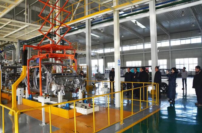 河北省政協副主席許寧一行蒞臨躍迪集團參觀指導工作