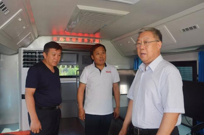 石家莊市人大常委會(huì)副主任安樹國一行蒞臨躍迪集團(tuán)參觀考察