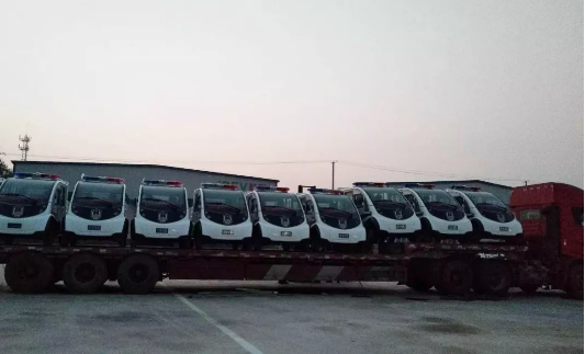 【治安有我】躍迪移動警務(wù)室電動警用巡邏車發(fā)往廣東省