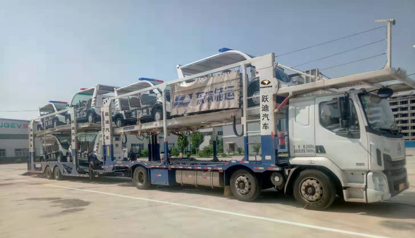 踐行新使命 忠誠保大慶|躍迪電動警用巡邏車批量發往廣東省