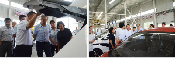 河北省政協(xié)副主席盧曉光，河北省委統(tǒng)戰(zhàn)部副部長、省工商聯(lián)黨組書記郭翠朵率調(diào)研組到躍迪集團(tuán)開展重點(diǎn)提案督辦調(diào)研