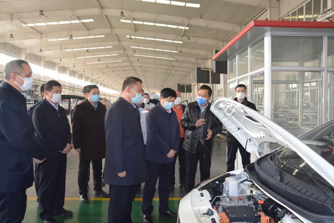 省委常委、石家莊市委書記邢國輝蒞臨躍迪集團調研考察防疫工作站生產情況