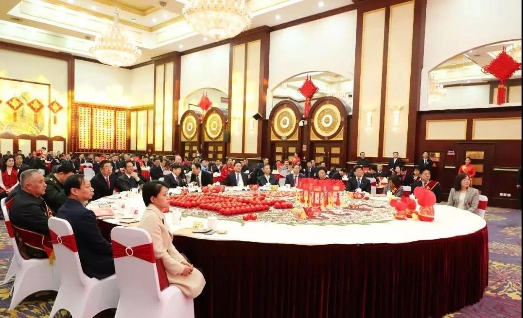 躍迪集團董事長呂洪濤應邀出席河北省委、省政府2020年春節團拜會