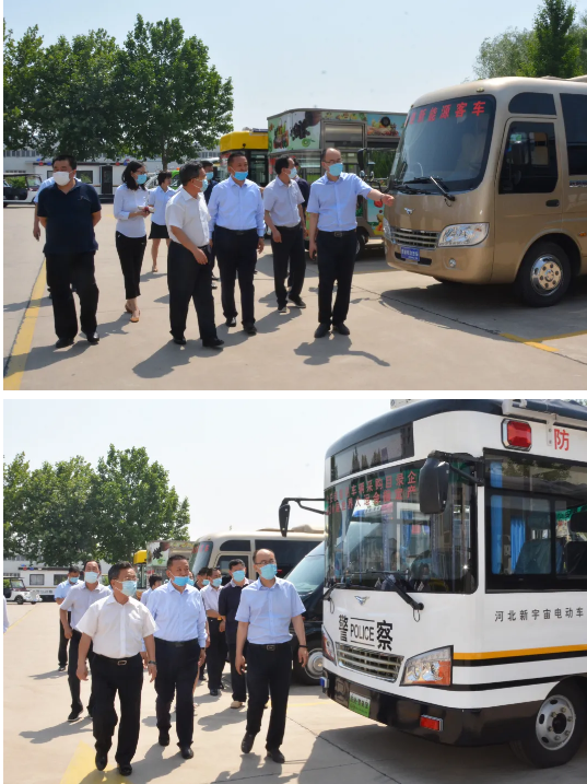 石家莊市政協副主席閆純鍇到躍迪集團調研