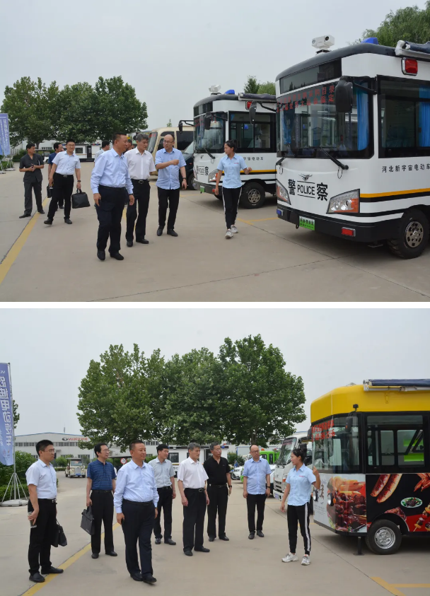 石家莊市中級人民法院黨組書記、院長白峰到躍迪集團調研