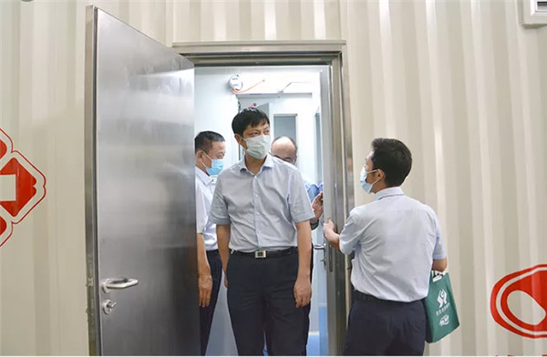 河北省聯社黨委書記、理事長徐翀到躍迪集團調研考察