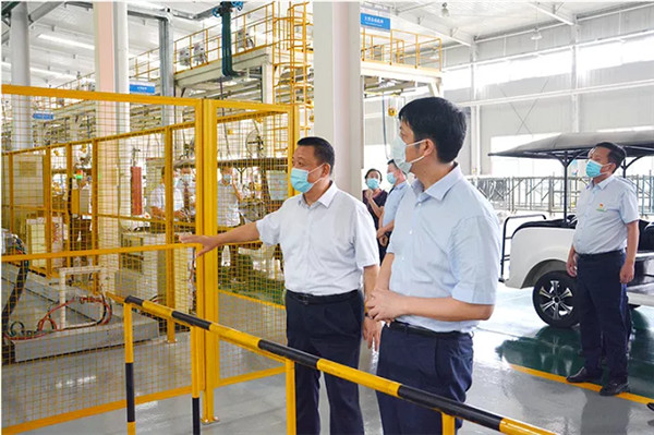 河北省聯社黨委書記、理事長徐翀到躍迪集團調研考察