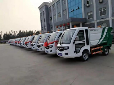 上門收運(yùn)！甘肅省批量購入的廚余垃圾車正式投入使用