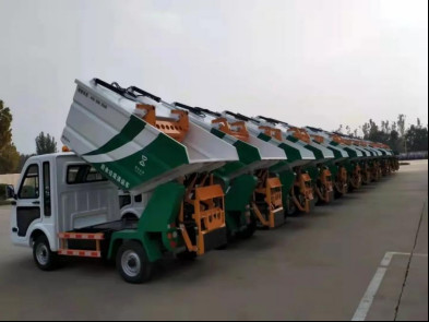 上門收運(yùn)！甘肅省批量購入的廚余垃圾車正式投入使用
