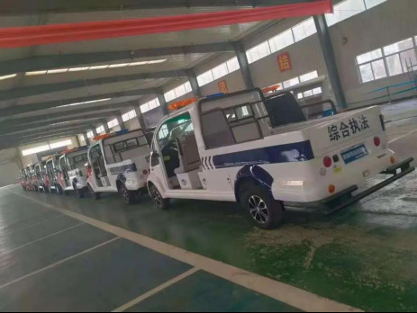 巡邏防控|躍迪電動巡邏車發往山東省