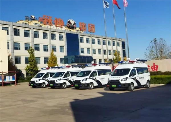 創新警務模式|安徽省批量購買的躍迪警務室發車了