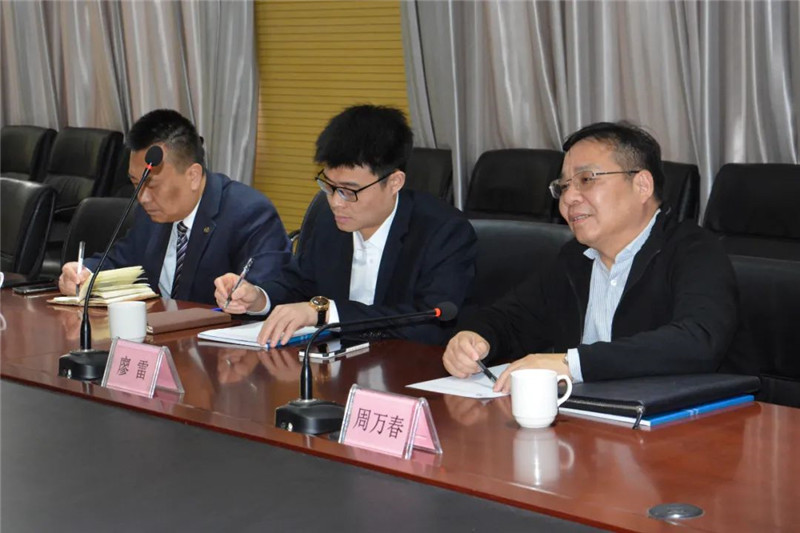 三一集團副總裁周萬春一行蒞臨躍迪集團考察調研