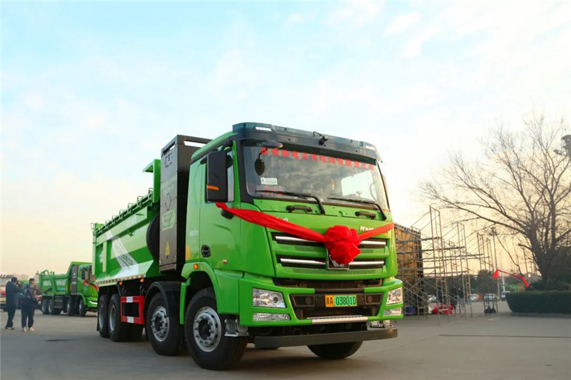 零排放·零污染·低噪音—躍迪純電動(dòng)渣土自卸車(chē)