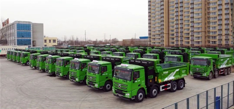 零排放·零污染·低噪音—躍迪純電動(dòng)渣土自卸車(chē)