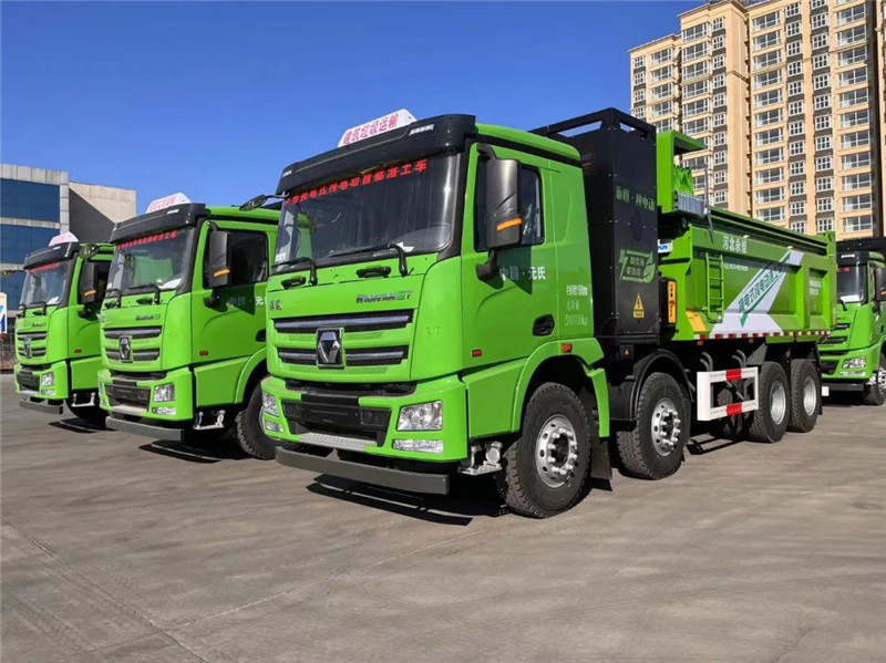 零排放·零污染·低噪音—躍迪純電動(dòng)渣土自卸車(chē)