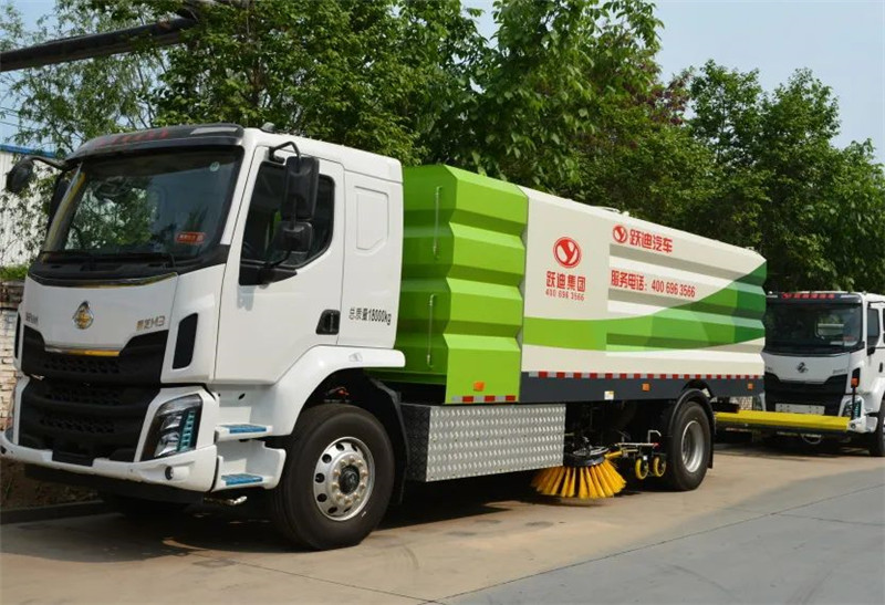 共創生態家園丨躍迪新能源環衛車發往河南