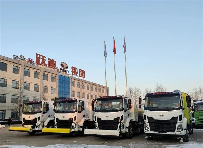 低碳環保 清潔衛士丨躍迪新能源清洗車批量發車