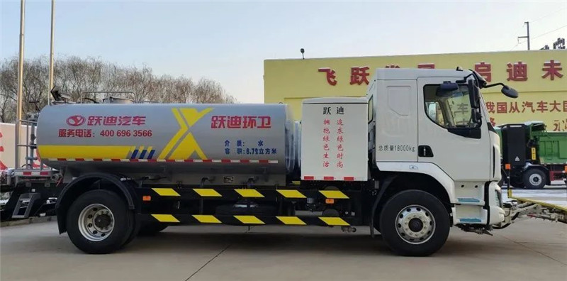 低碳環保 清潔衛士丨躍迪新能源清洗車批量發車