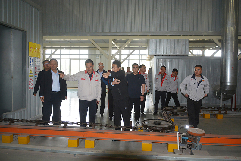 攜手共進/合作共贏/奇瑞集團領導一行蒞臨躍迪集團考察交流