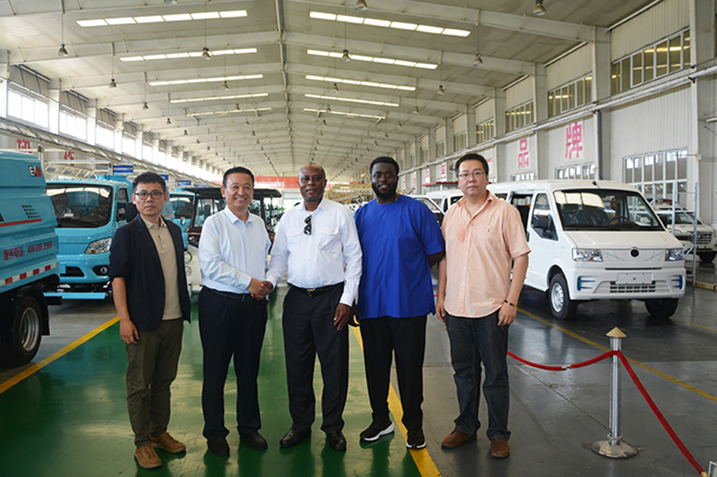 熱烈歡迎加納客商到躍迪洽談合作